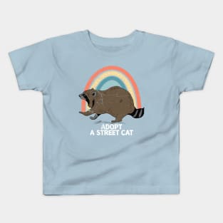 adopt a street cat Kids T-Shirt